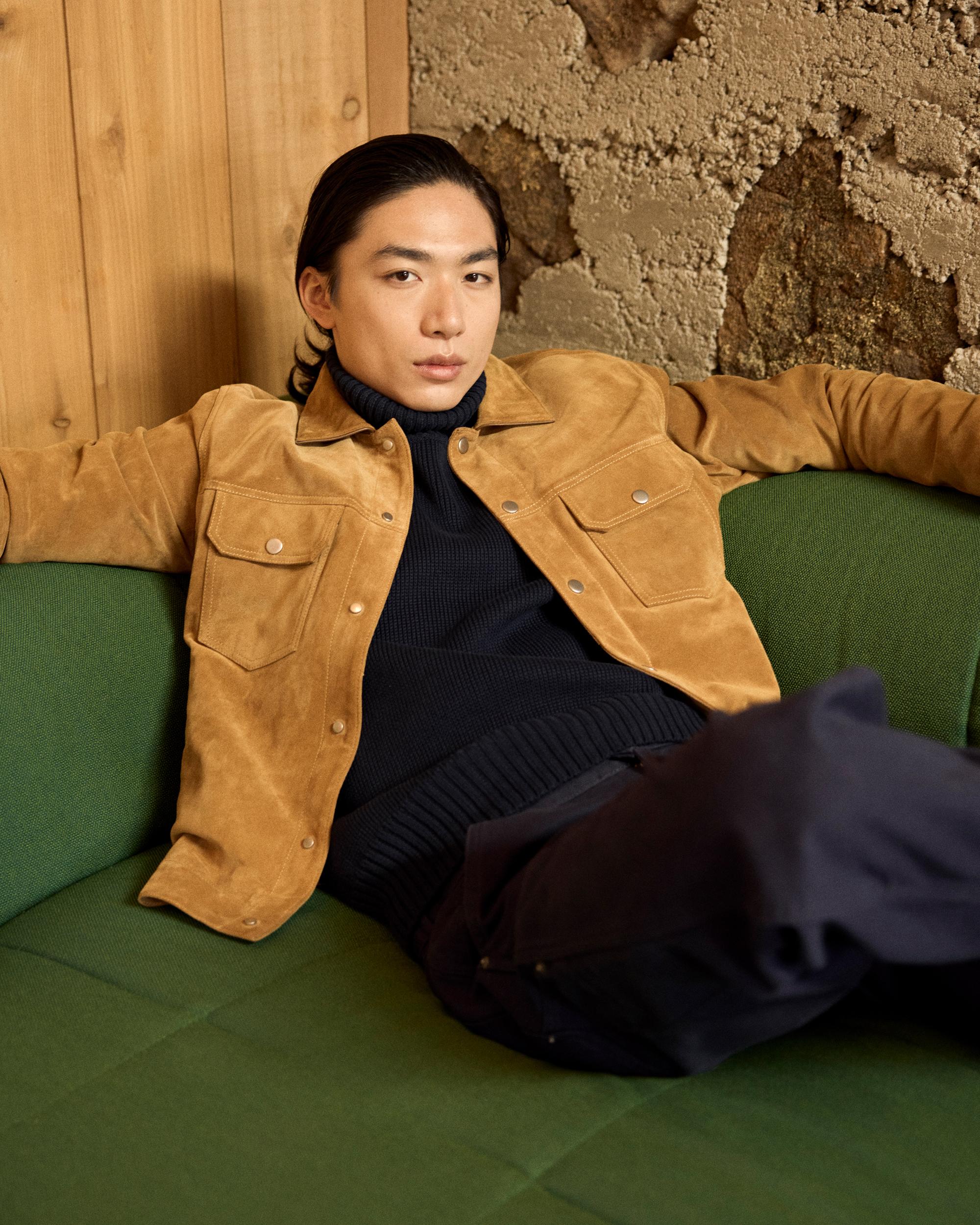 Quince | Men's Turtleneck Sweater Size XL, Organic Cotton Product Image
