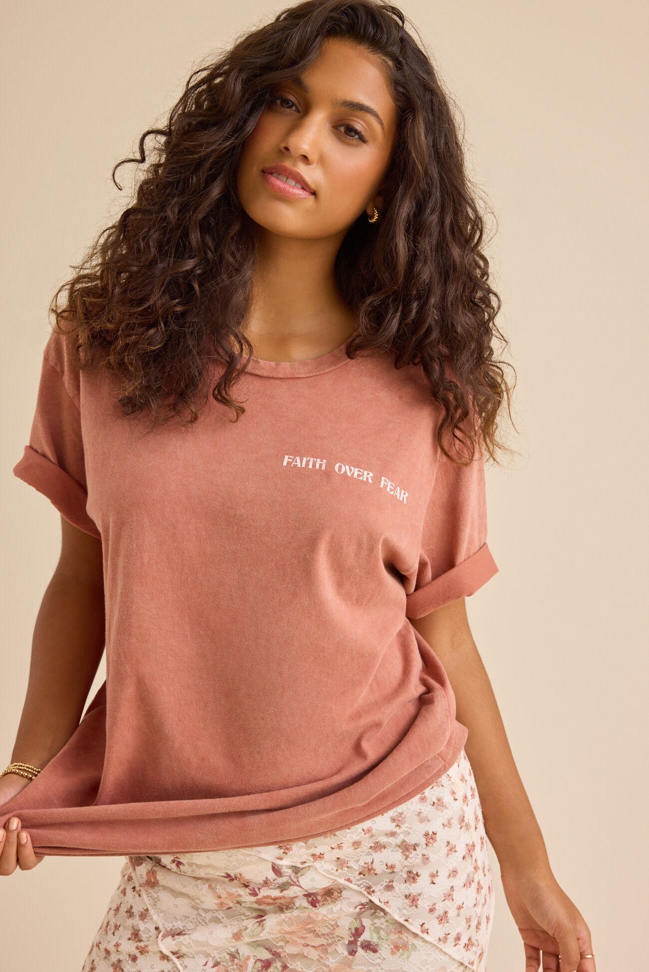 Faith Over Fear Graphic Tee Product Image