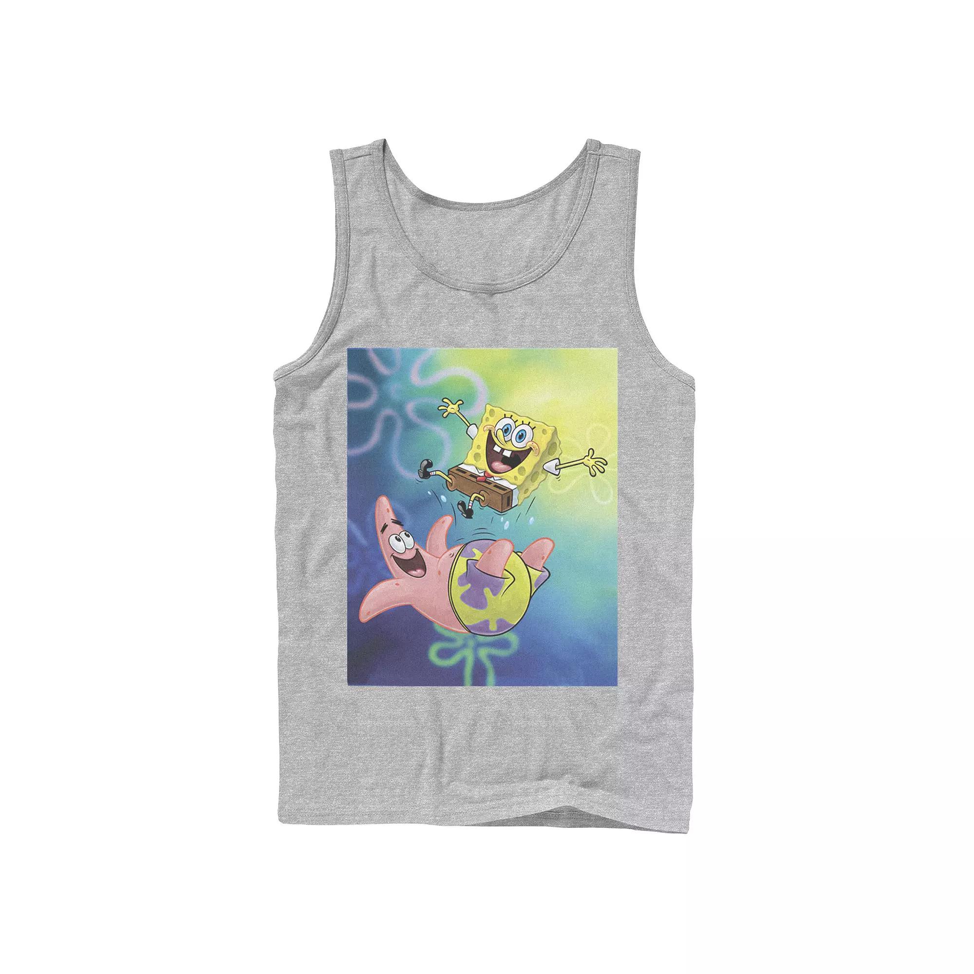 Men's Nickelodeon Spongebob Squarepants Patricks Star Best Buddies Graphic Tank Top,  Product Image