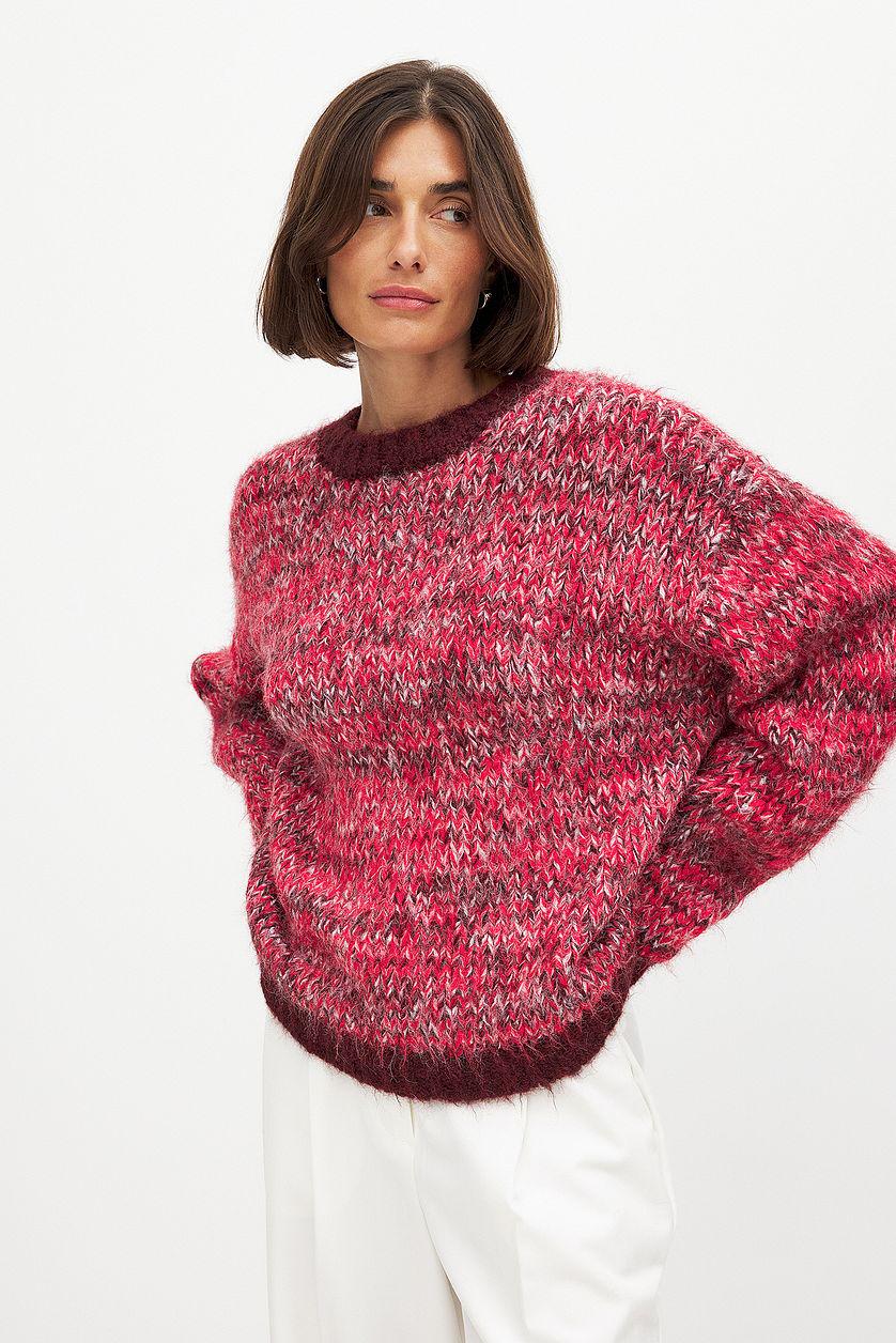 Oversized Melange Sweater Product Image
