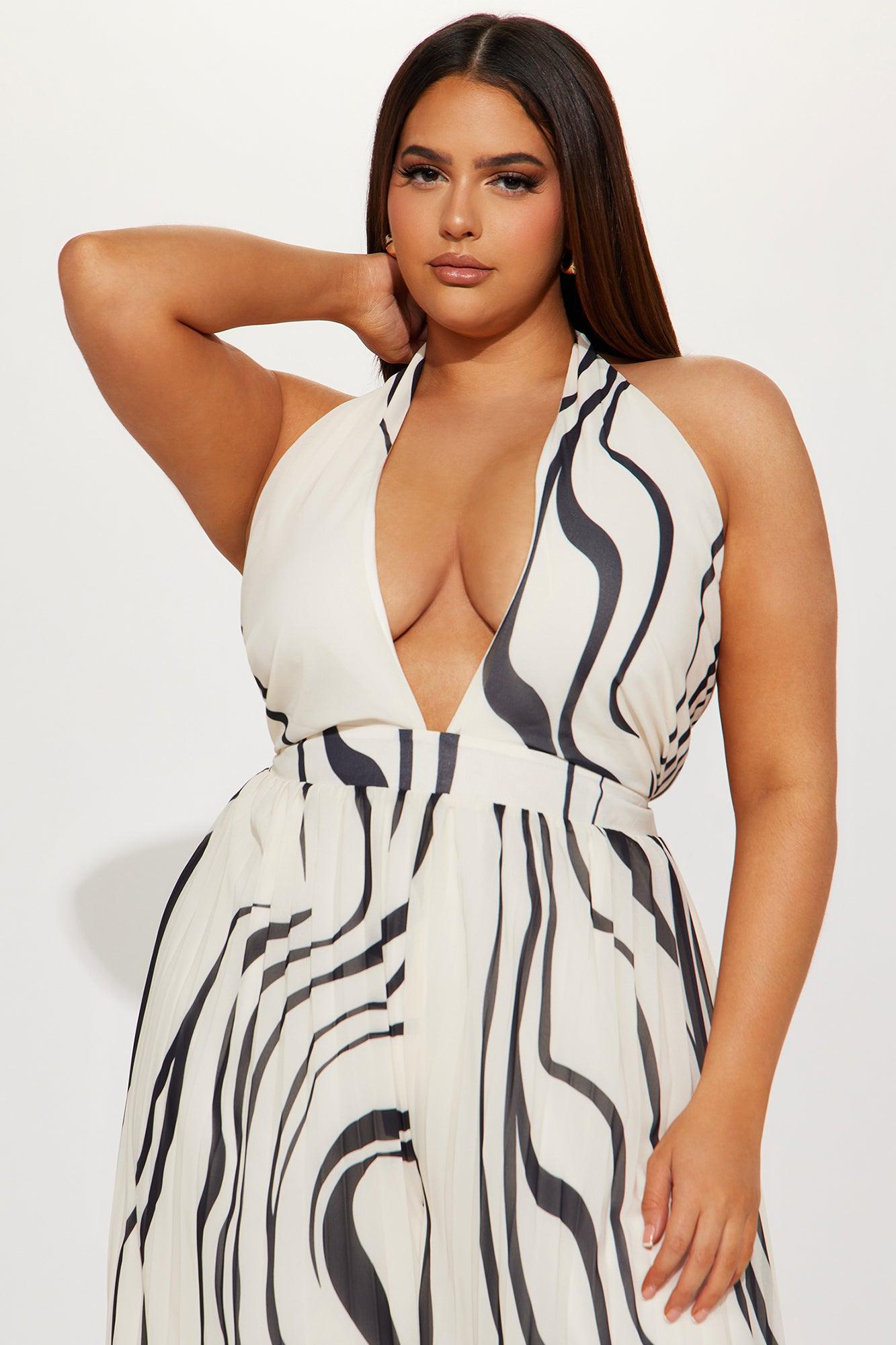 Tropicana Jumpsuit - Off  White/combo Product Image