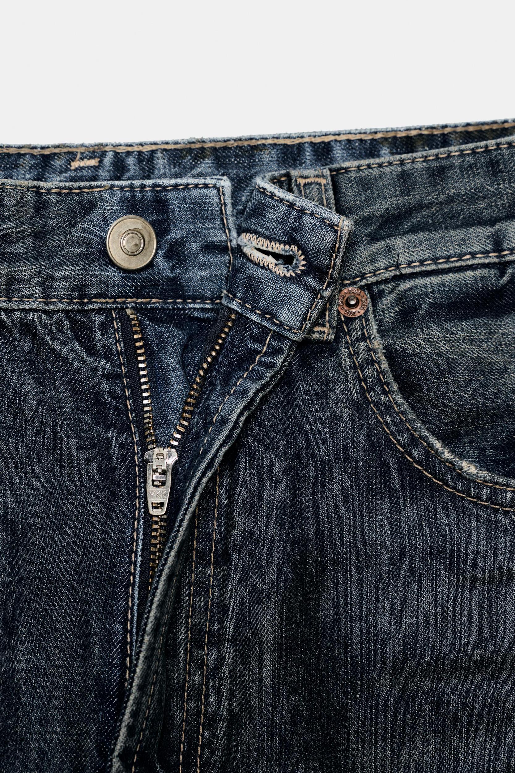 TRF HIGH WAIST WIDE LEG FULL LENGTH JEANS Product Image