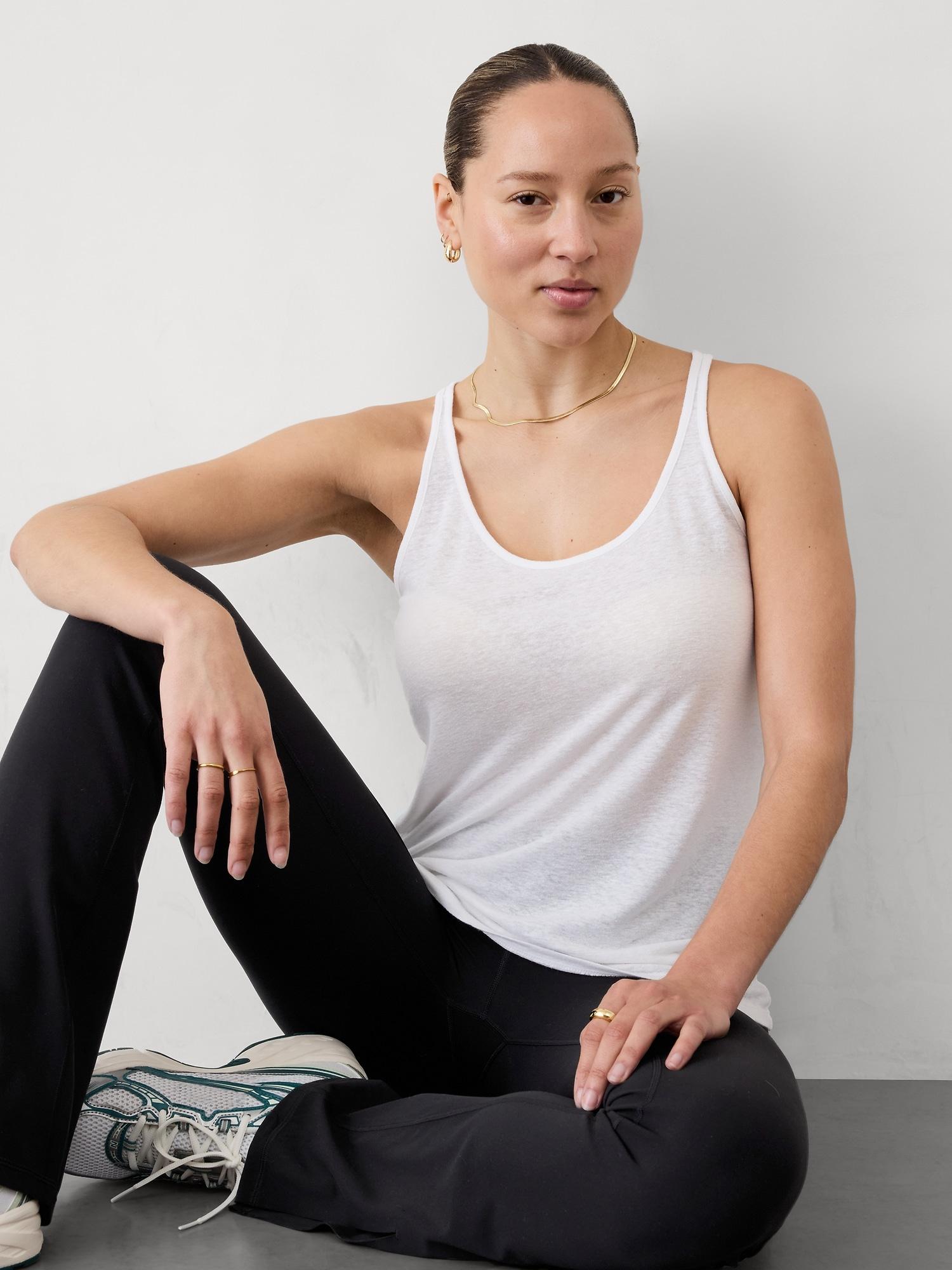 Getaway Linen Blend Tank Product Image