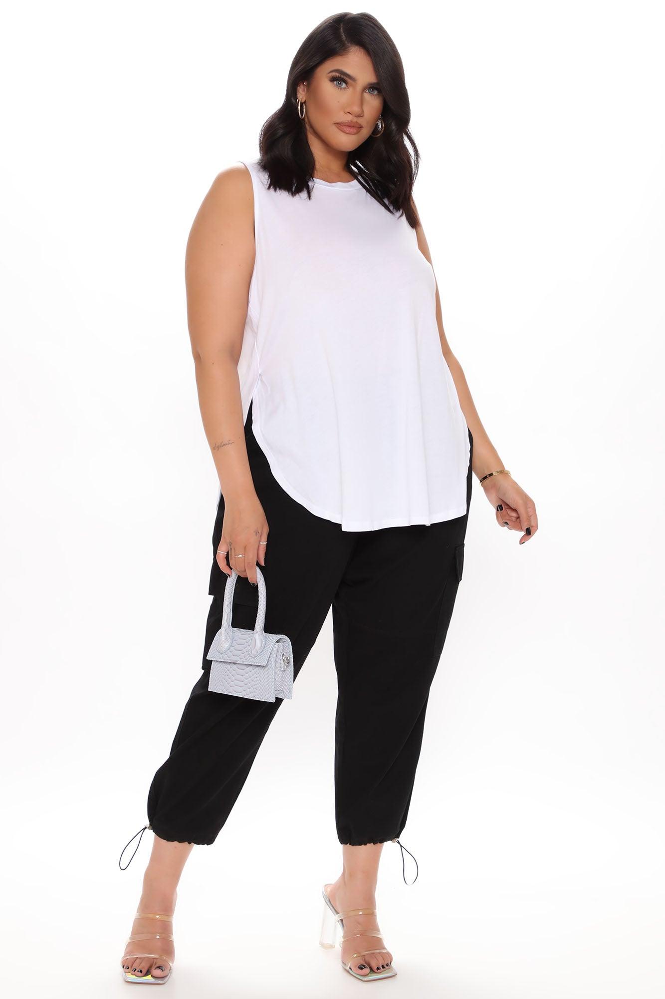 Laid Back Tank Top - White Product Image