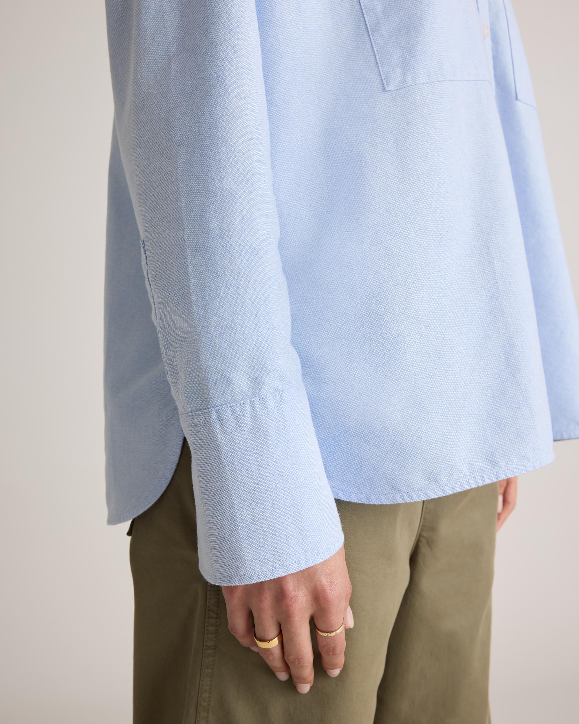 Quince | Women's Boxy Oxford Shirt Size XL, Organic Cotton Product Image