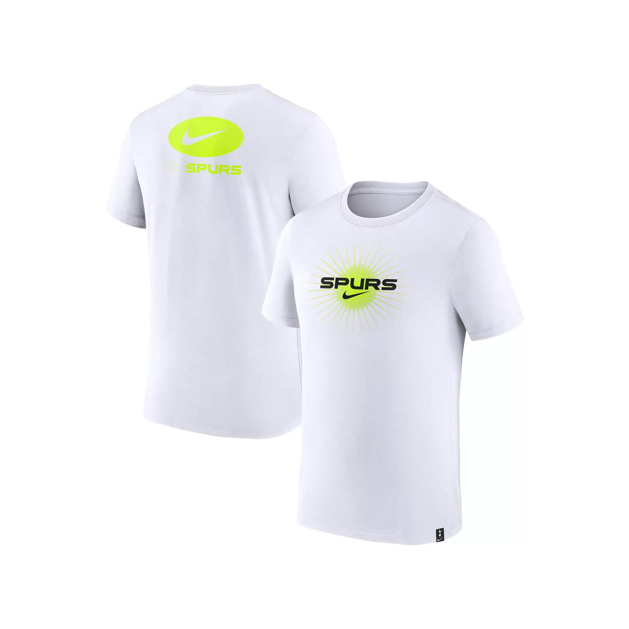 Men's Nike White Tottenham Hotspur Voice T-Shirt, Size: XL, Tot White Product Image