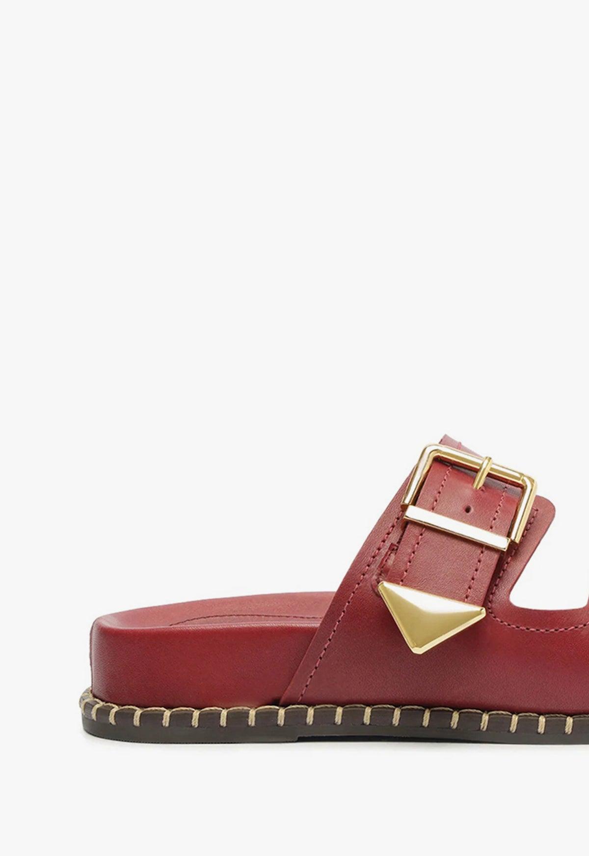 Naomi Sporty Leather Sandal Female Product Image