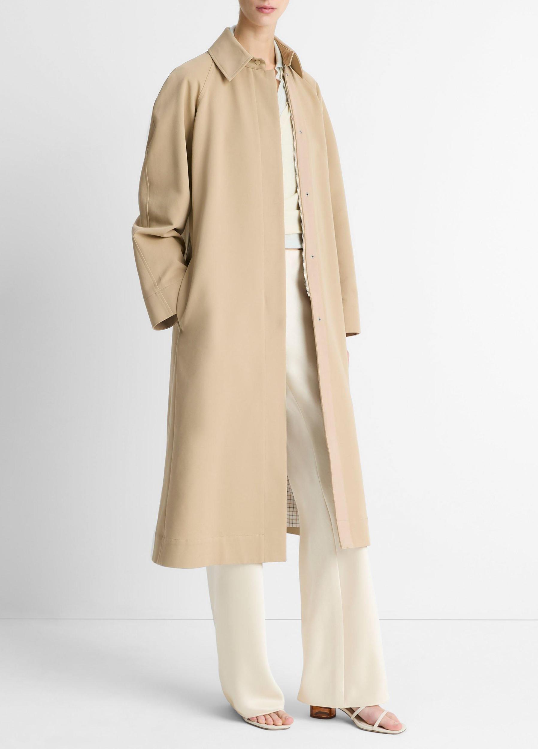 Cotton Utility Trench Coat Product Image