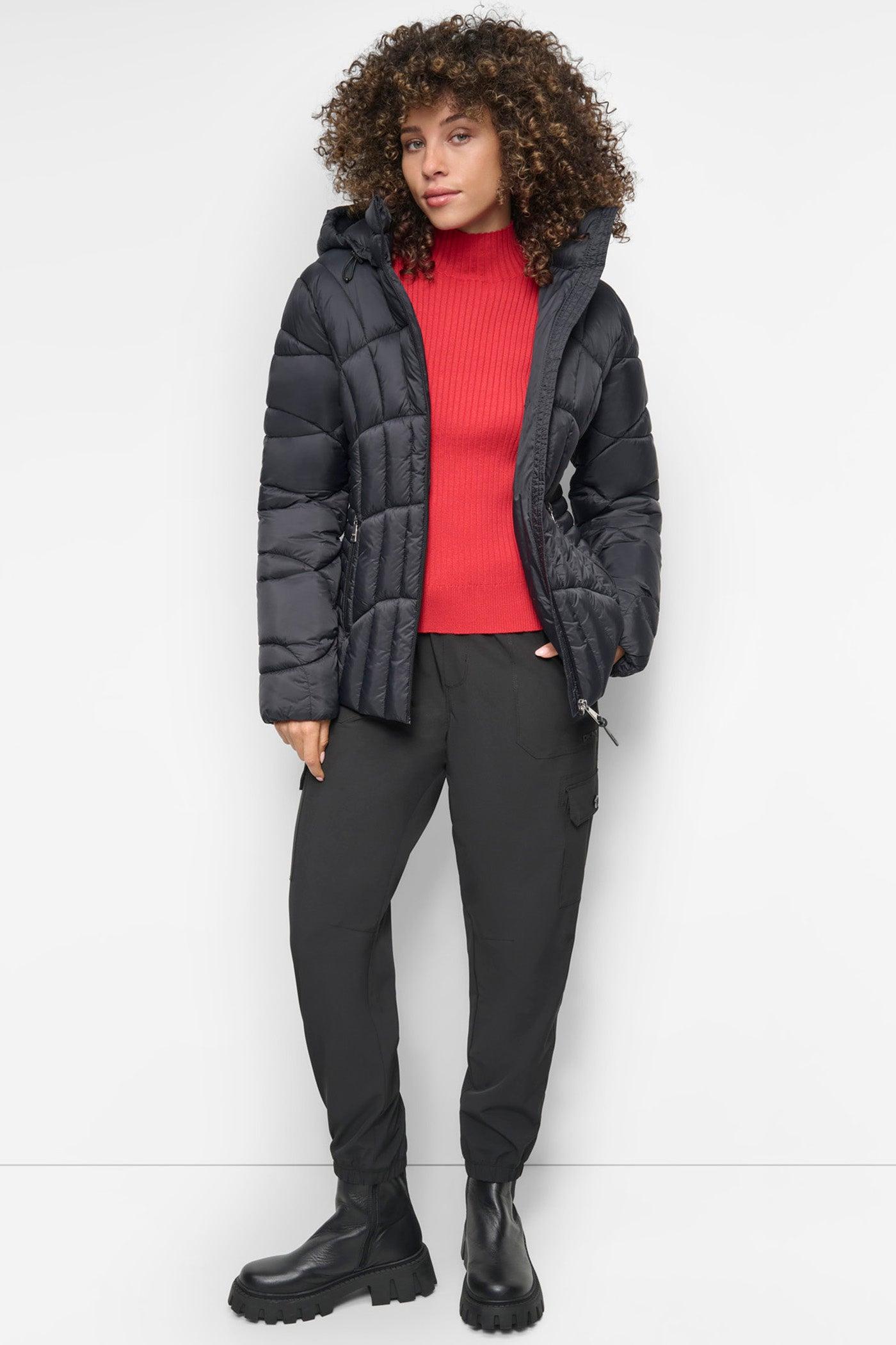 HOODED LIGHTWEIGHT PUFFER Product Image