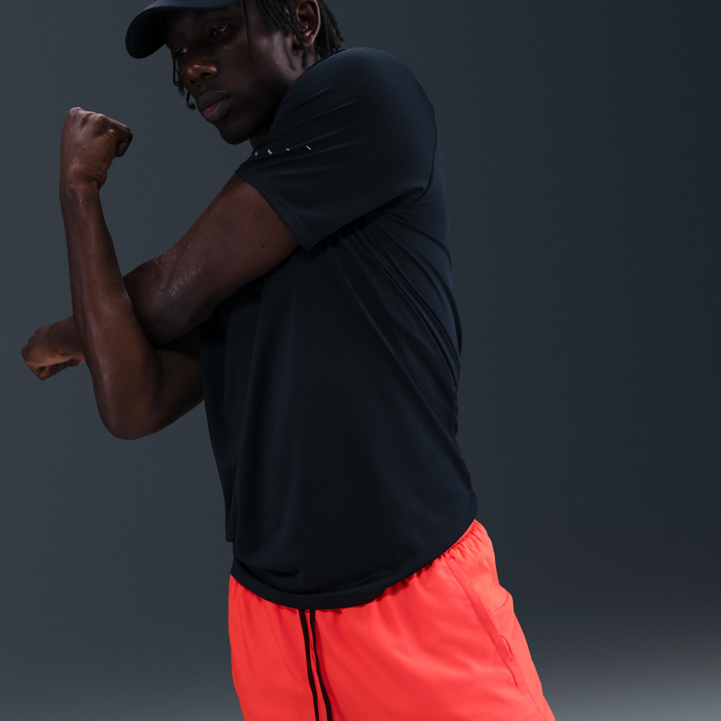 Nike Mens Stride Dri-FIT 5 2-in-1 Running Shorts | FN2992-635 Product Image