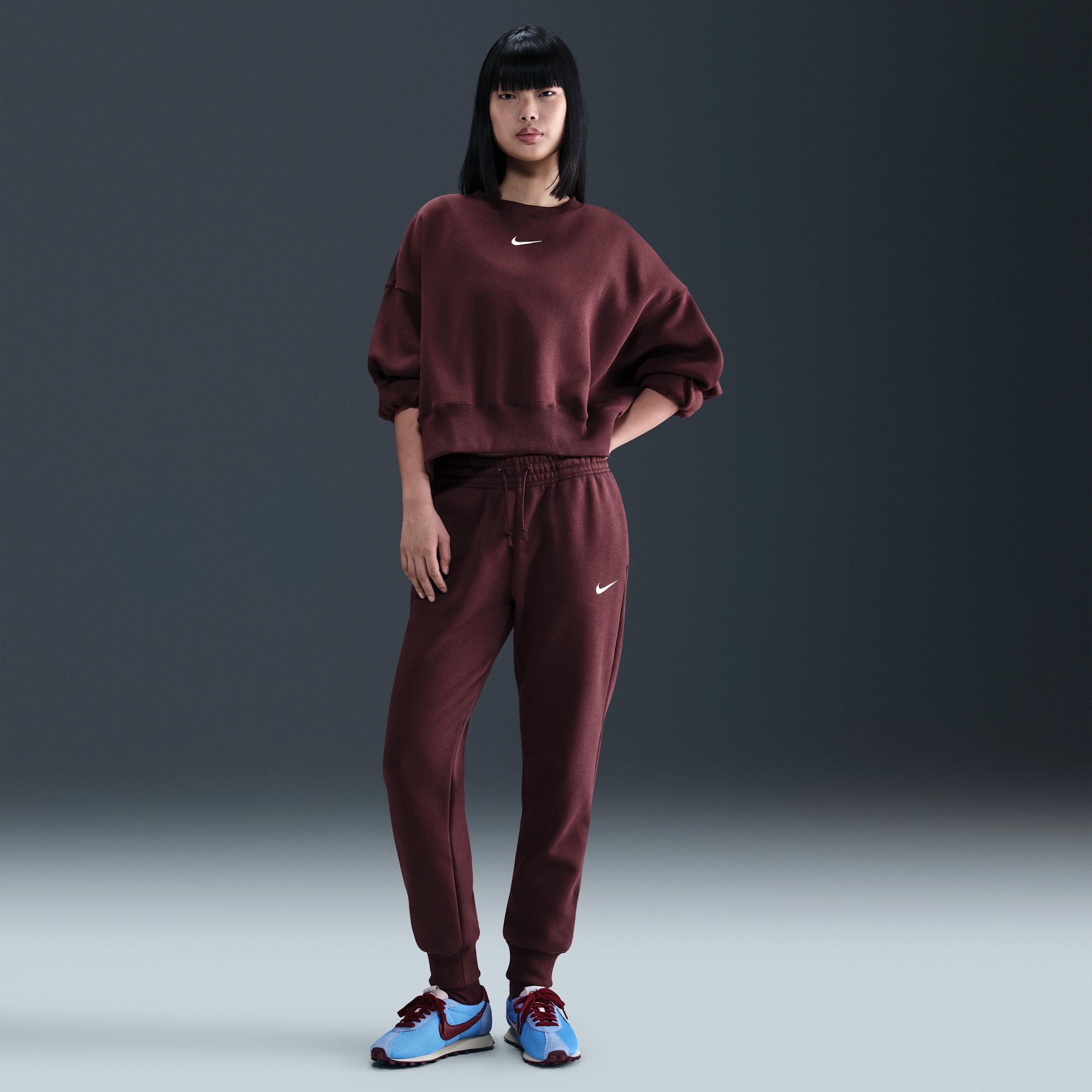 Women's Nike Sportswear Phoenix Fleece Mid-Rise Sweatpants Product Image
