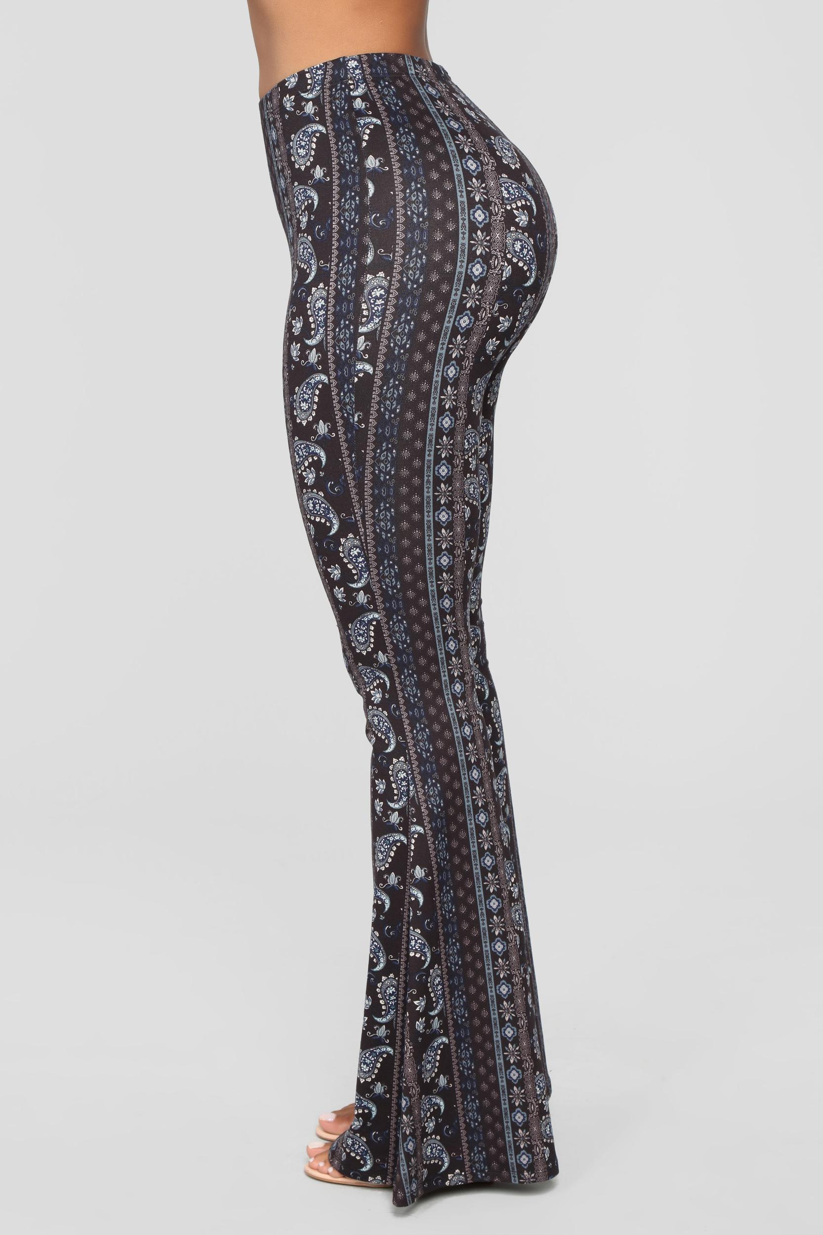 Astrid Flare Pants - Black/combo Product Image