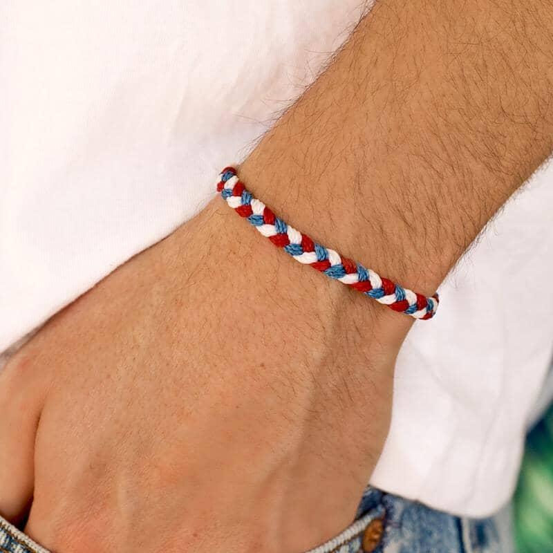 Multi Braided Bracelet Male Product Image