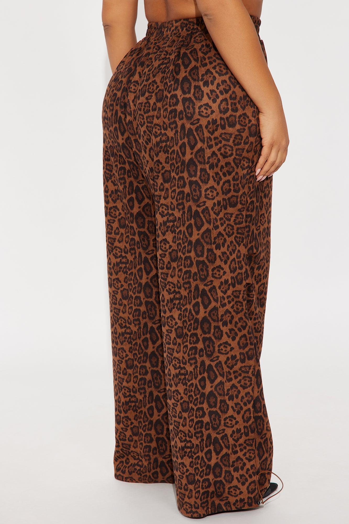 Exotic Taste Leopard Jogger Pant - Leopard Female Product Image
