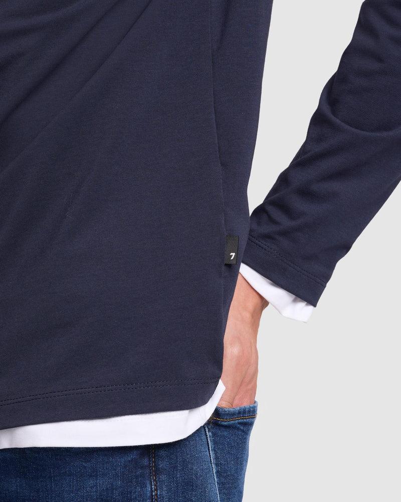 Luxe Performance Long Sleeve Tee Product Image