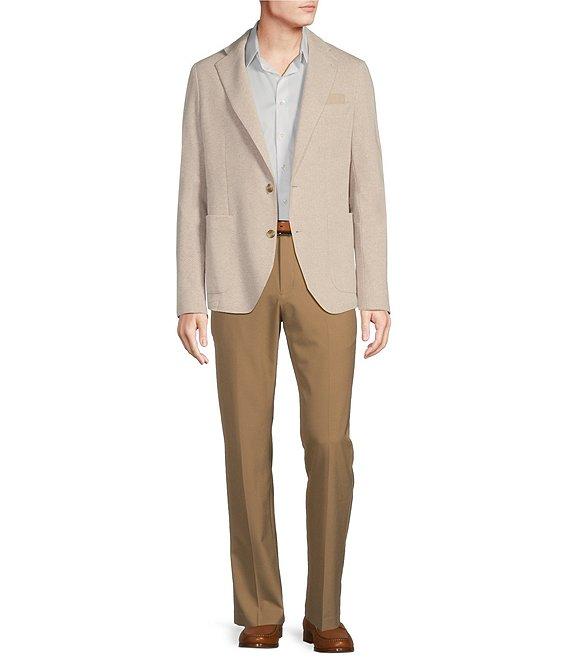 Daniel Cremieux Signature Label Stretch Flat Front Dress Pants Product Image