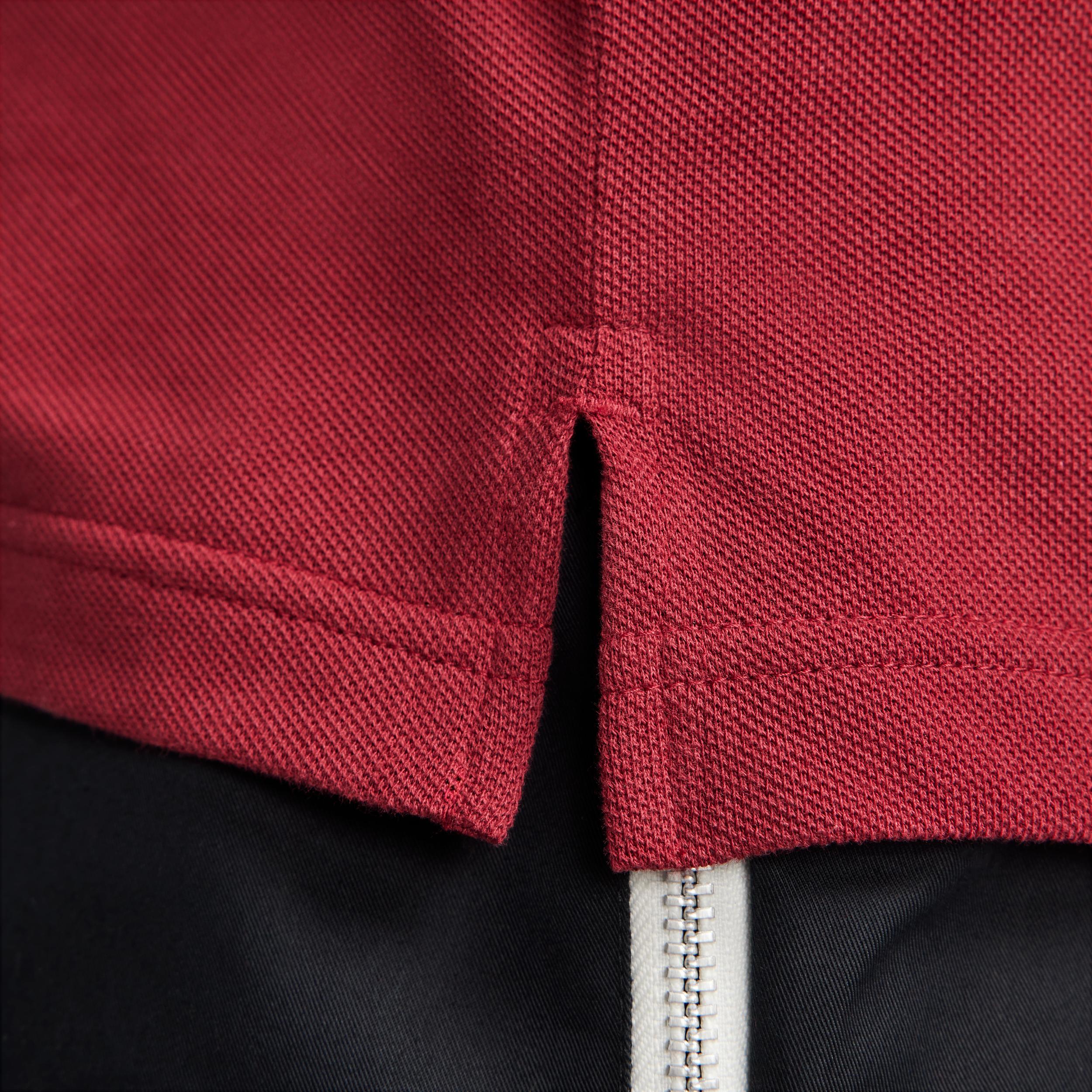 Nike Mens Nike Club SS Polo Pique - Mens Black/White Product Image