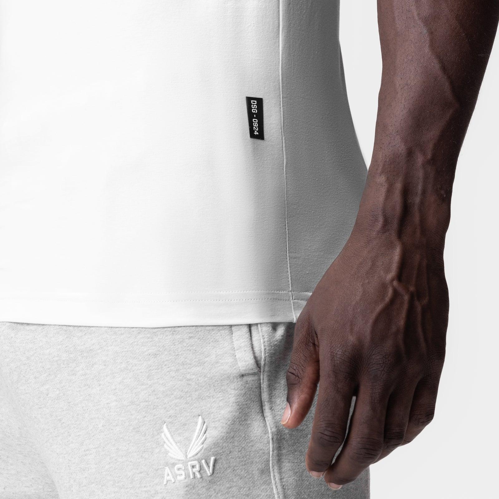 0924. Supima® Essential Slim Tank - White Product Image