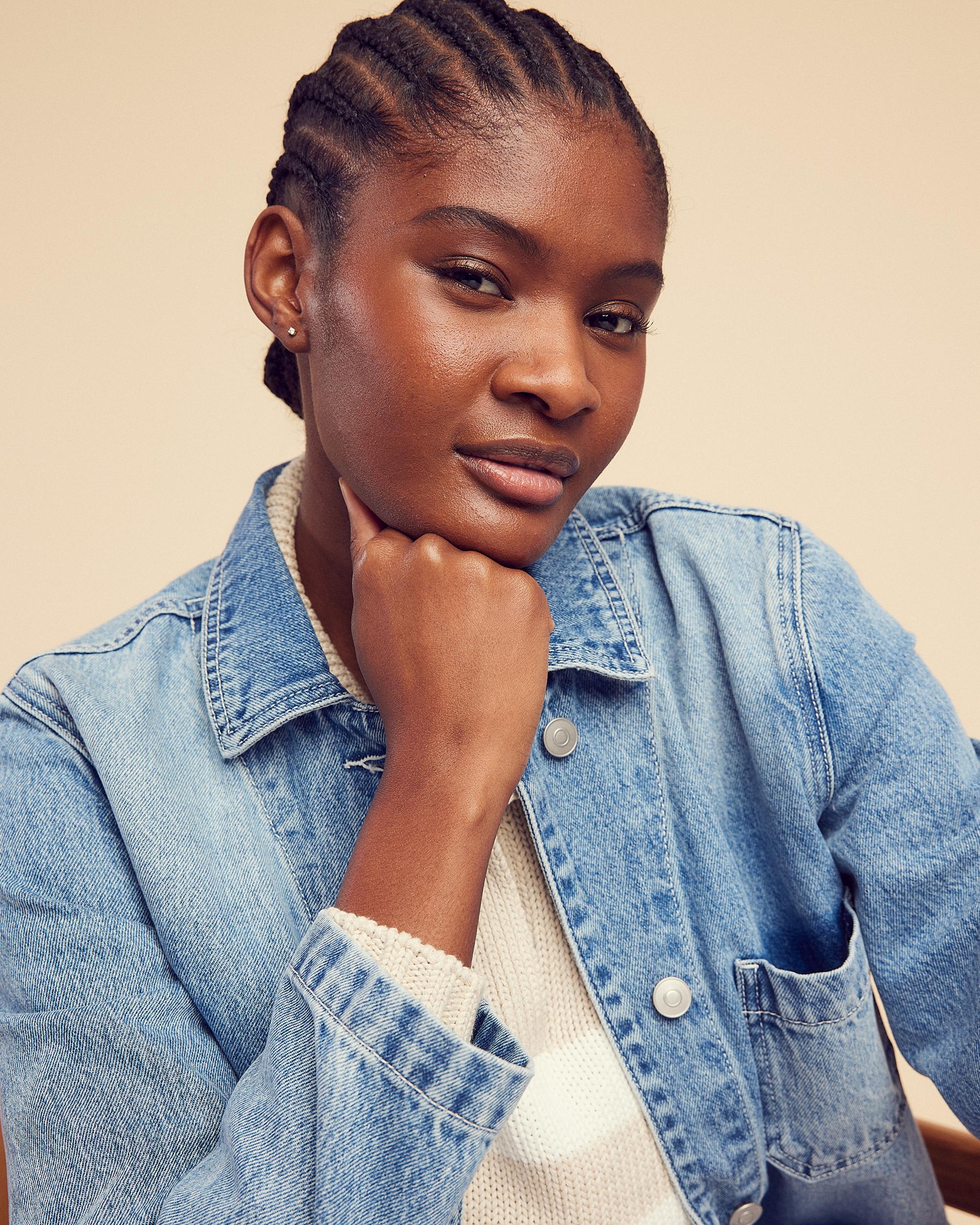 Quince | Women's Denim Chore Jacket Organic Cotton Product Image