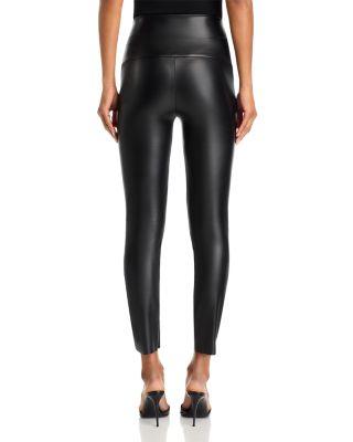 Faux Leather Long Leggings Product Image