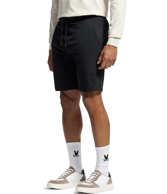 Psycho Bunny Levanzo Embroidered French Terry 8#double; Inseam Shorts Product Image