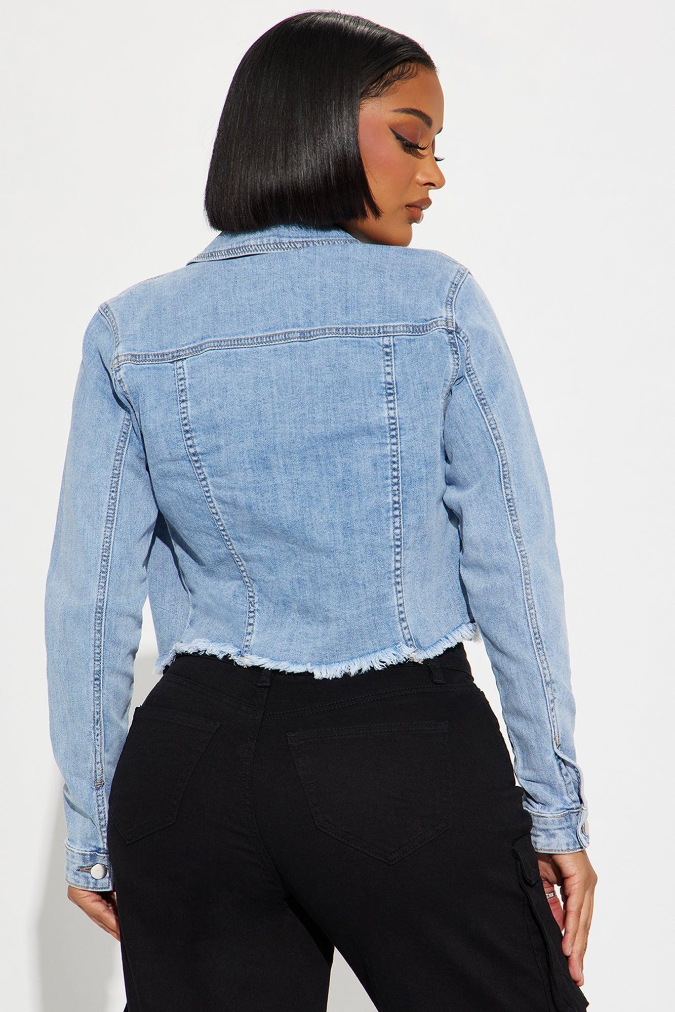 Not Your Father's Denim Jacket - Light Wash Product Image