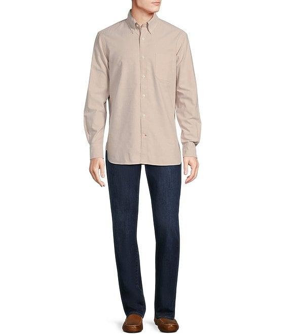 Cremieux Blue Label Classic Fit Faded Oxford Long Sleeve Woven Shirt Product Image