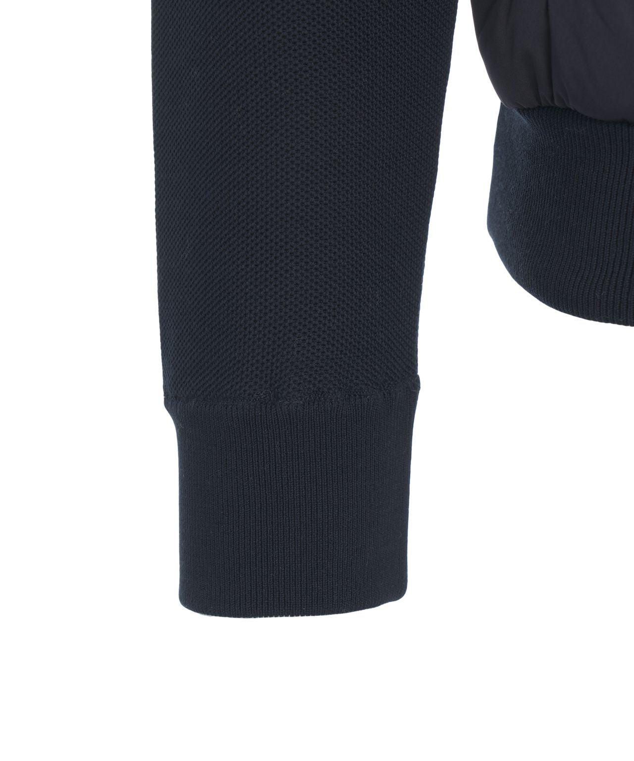 Tricot jacket with padded front Product Image