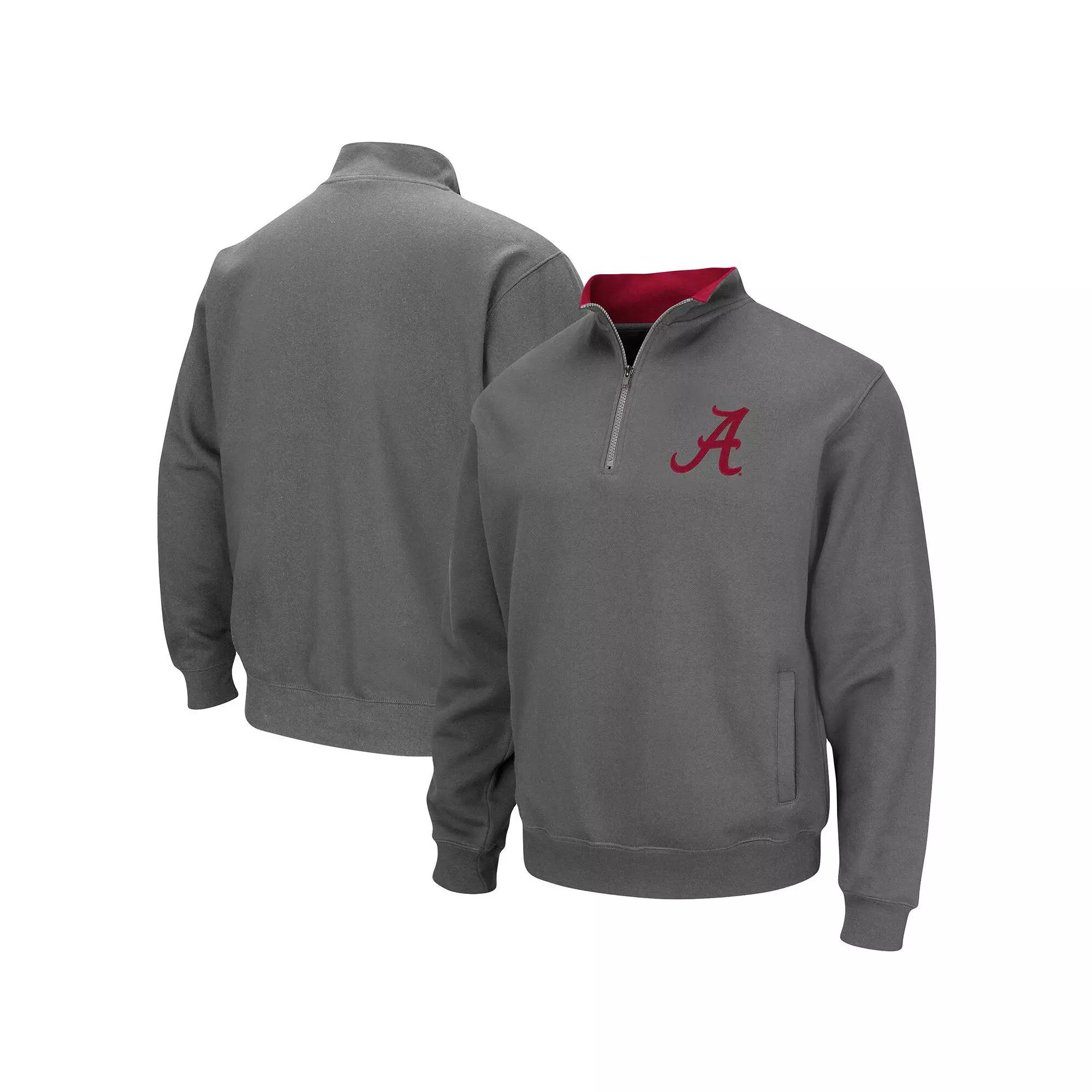 Men's Colosseum Black LSU Tigers Big & Tall Tortugas Quarter-Zip Jacket,  Product Image