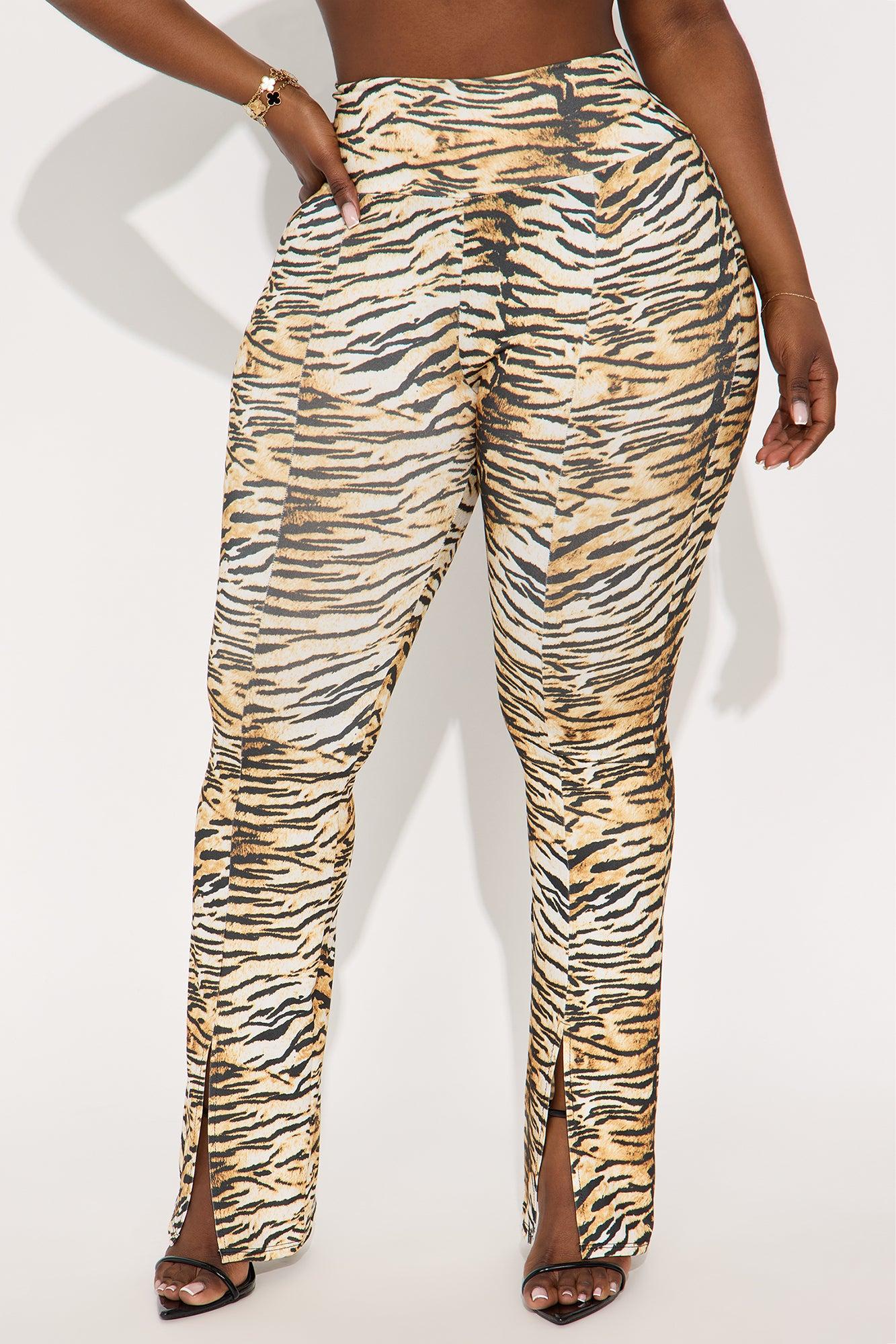 Wild Side Flare Pant - Brown/combo Product Image