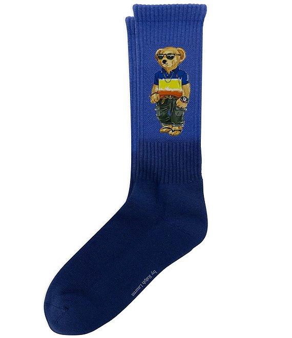 Polo Ralph Lauren Rl Surf Club Bear Crew Socks Product Image