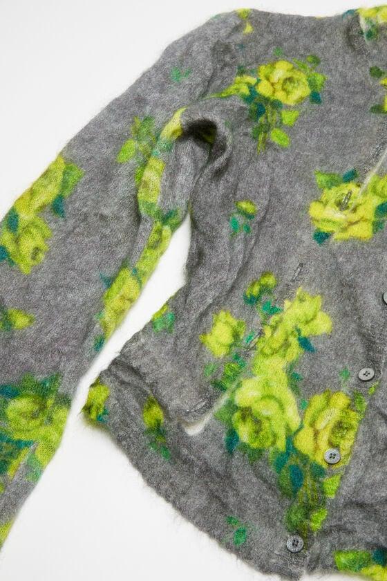 Layered mohair cardigan Product Image