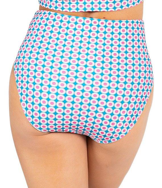 Janela Bay Sunburst Seamless High Waist Swim Bottom Product Image