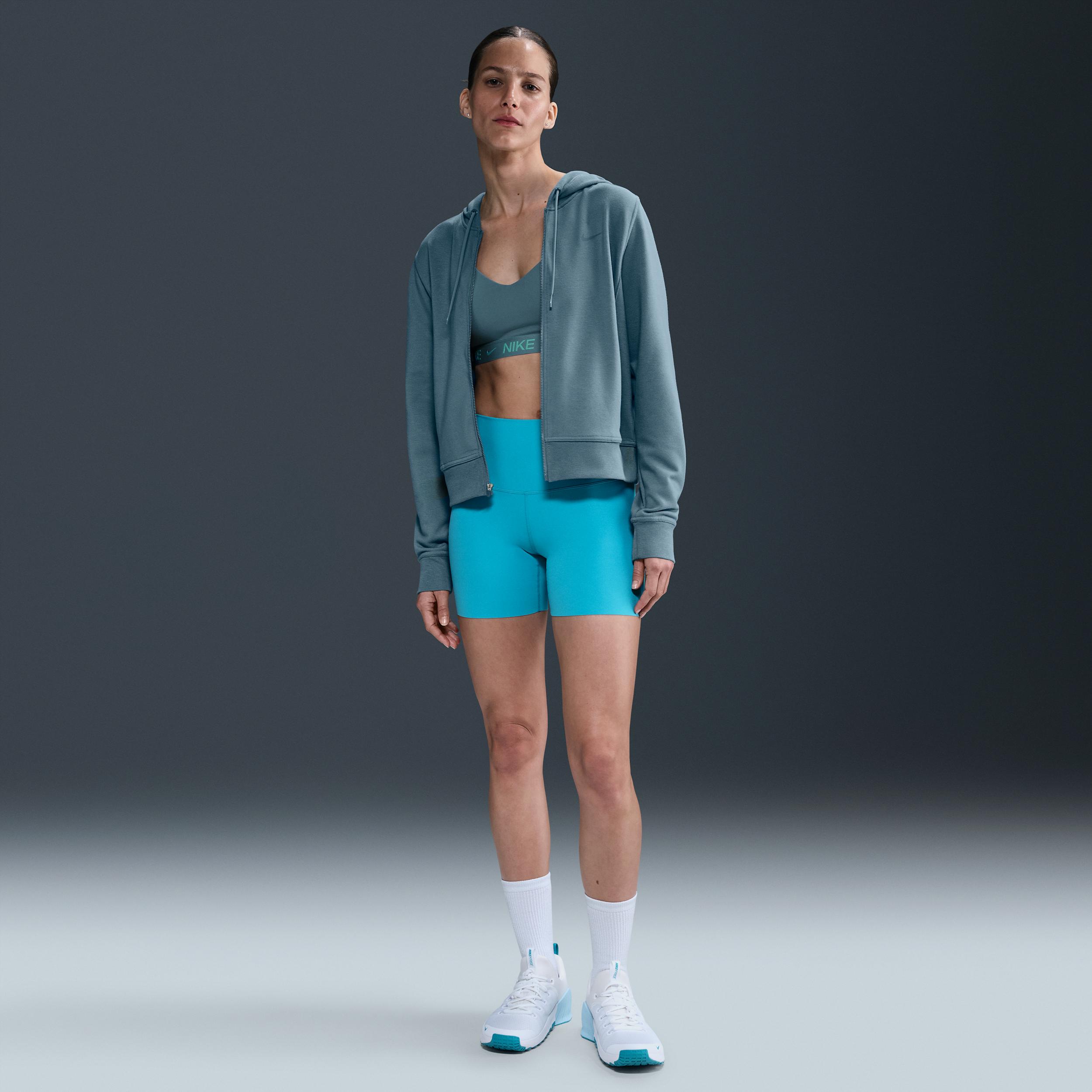 Nike Dri-FIT One Women's Full-Zip French Terry Hoodie Product Image