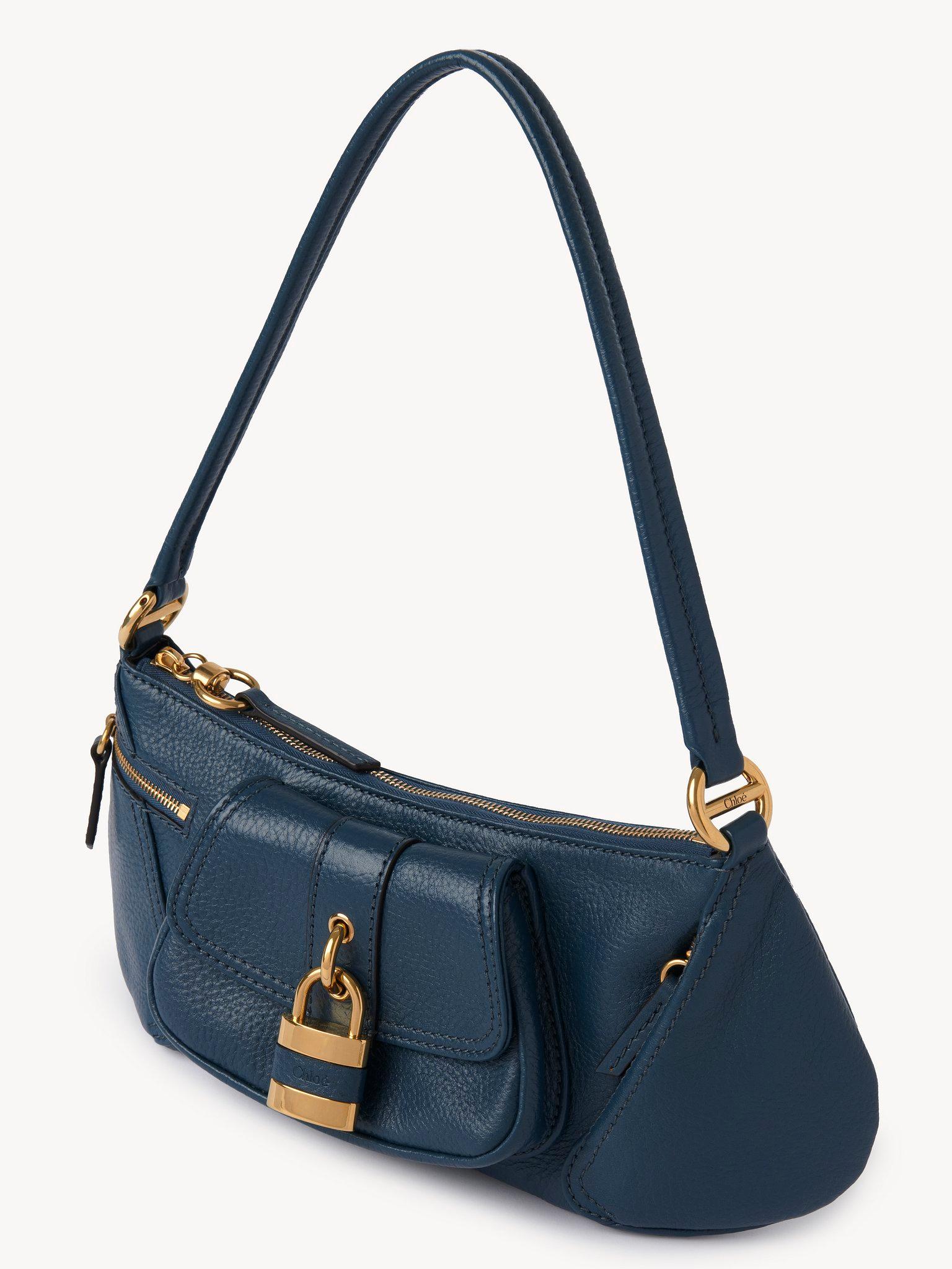 The 99 shoulder bag in grained leather Product Image