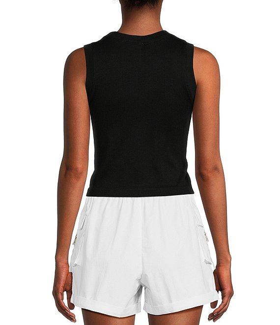 Moa Moa Seamless Rib Tank Top Product Image