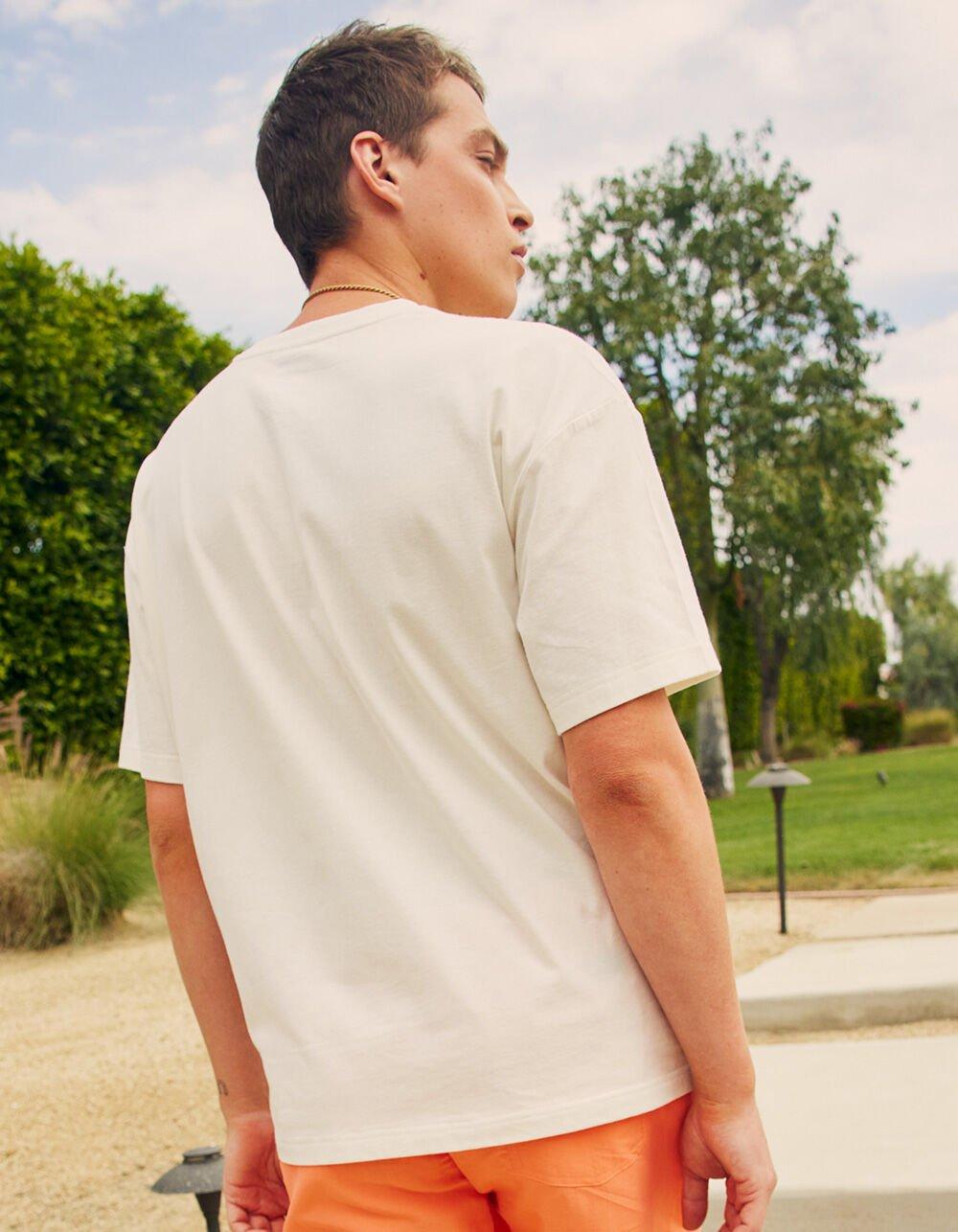 RSQ Mens Oversized Joshua Tree Tee - OFF WHITE Product Image