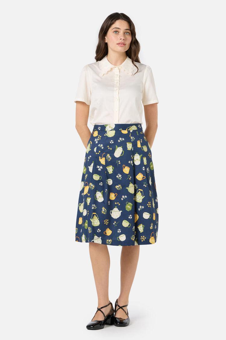 Lacey Collar Blouse Product Image