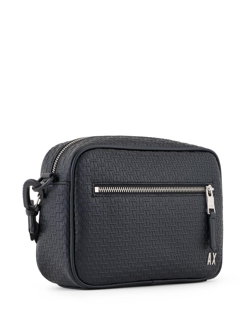 monogram-debossed messenger bag  Product Image