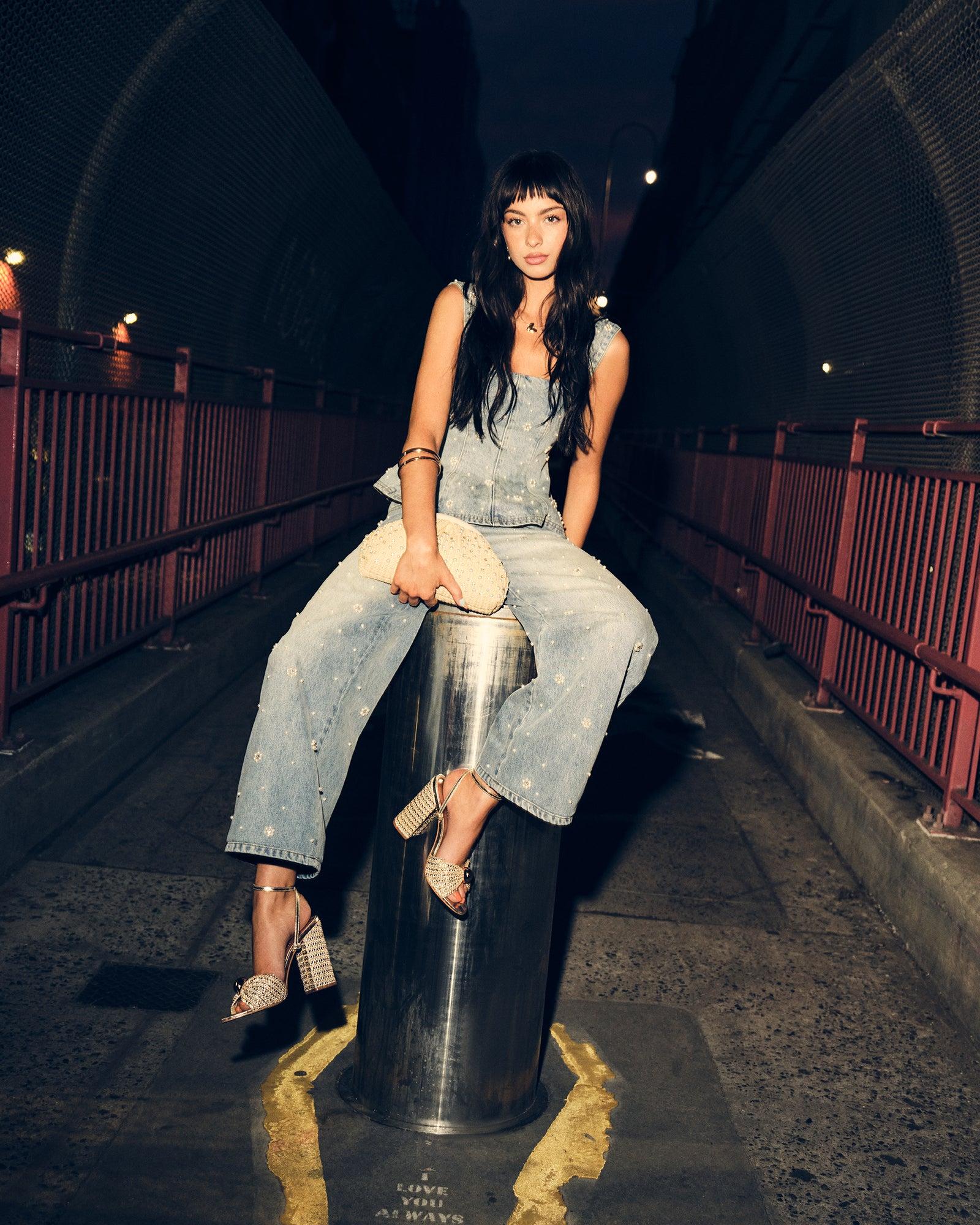 DEVEN BAG RHINESTONES Female Product Image