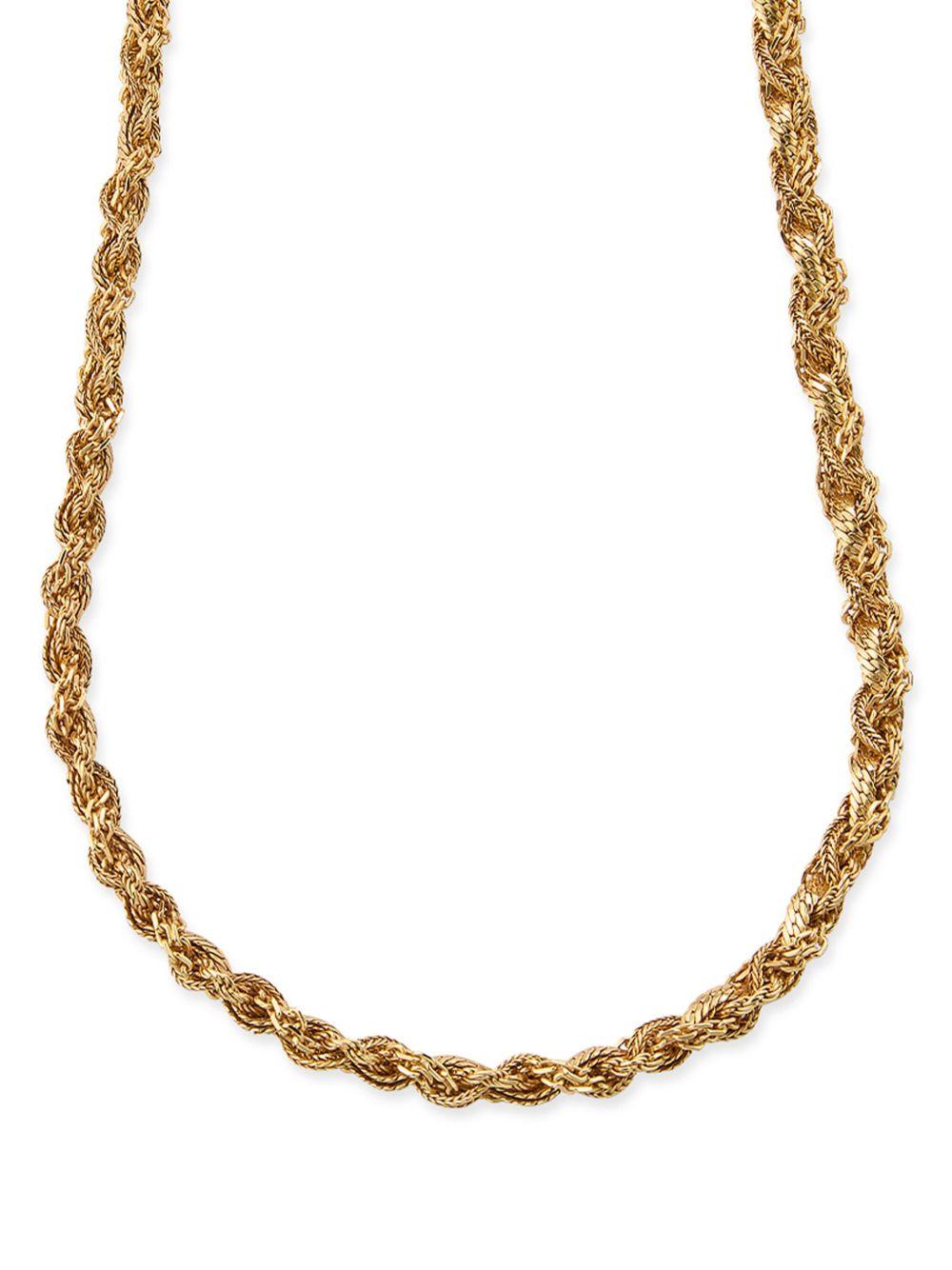 rope-chain sterling-silver necklace Product Image