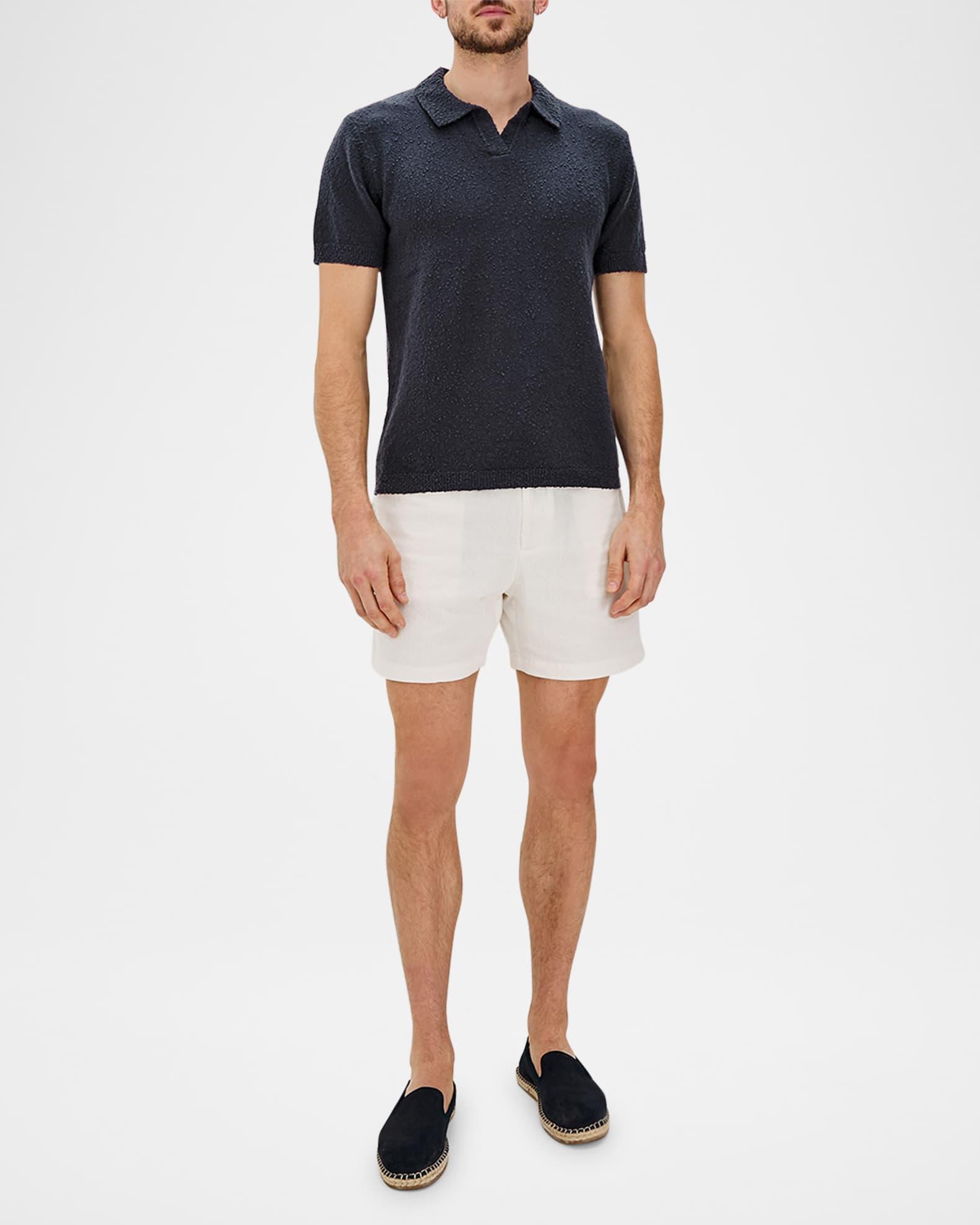 Men's Heath Textured Cotton Knit Short-Sleeve Shirt Product Image