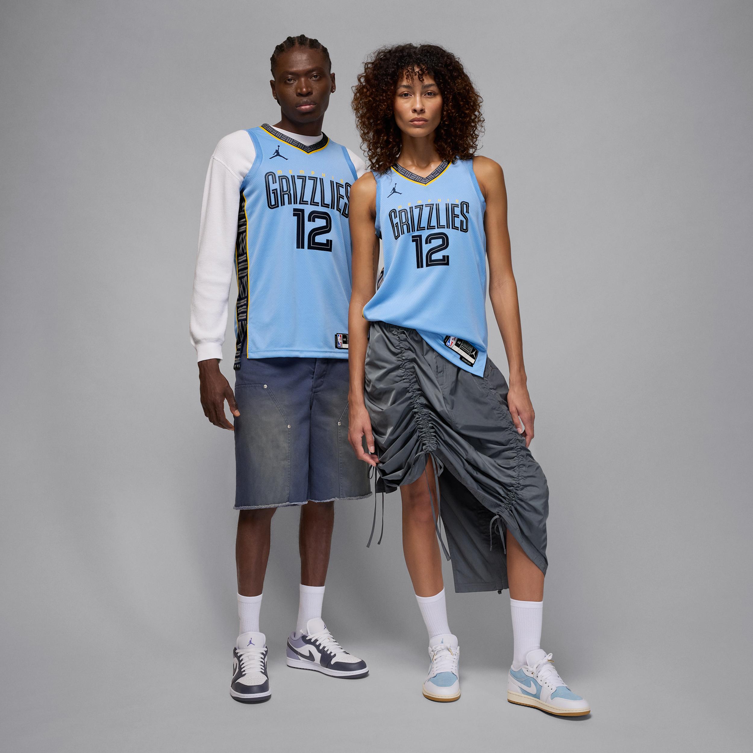 Men's Memphis Grizzlies Statement Edition Jordan Dri-FIT NBA Swingman Jersey Product Image
