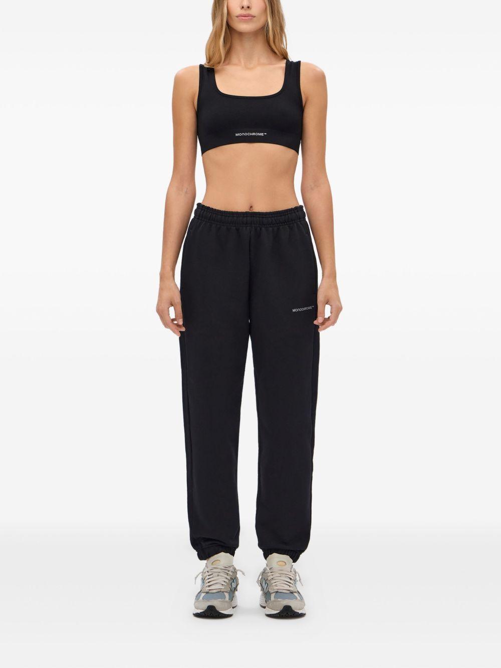 logo-print cotton track pants Product Image