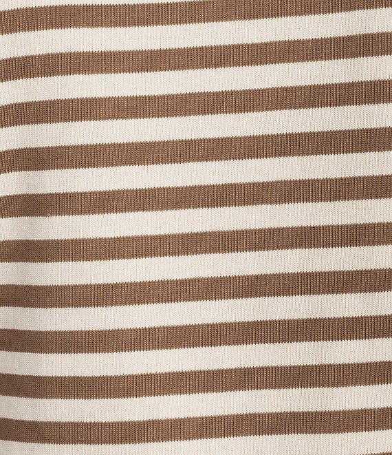 Mod Ref Knit Crew Stripe T-Shirt Product Image