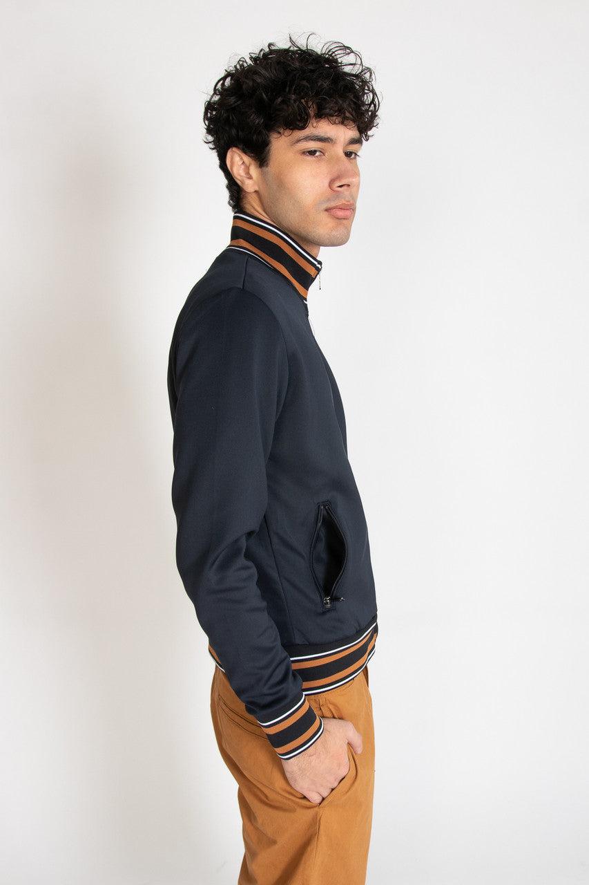 Navy Track Jacket Product Image