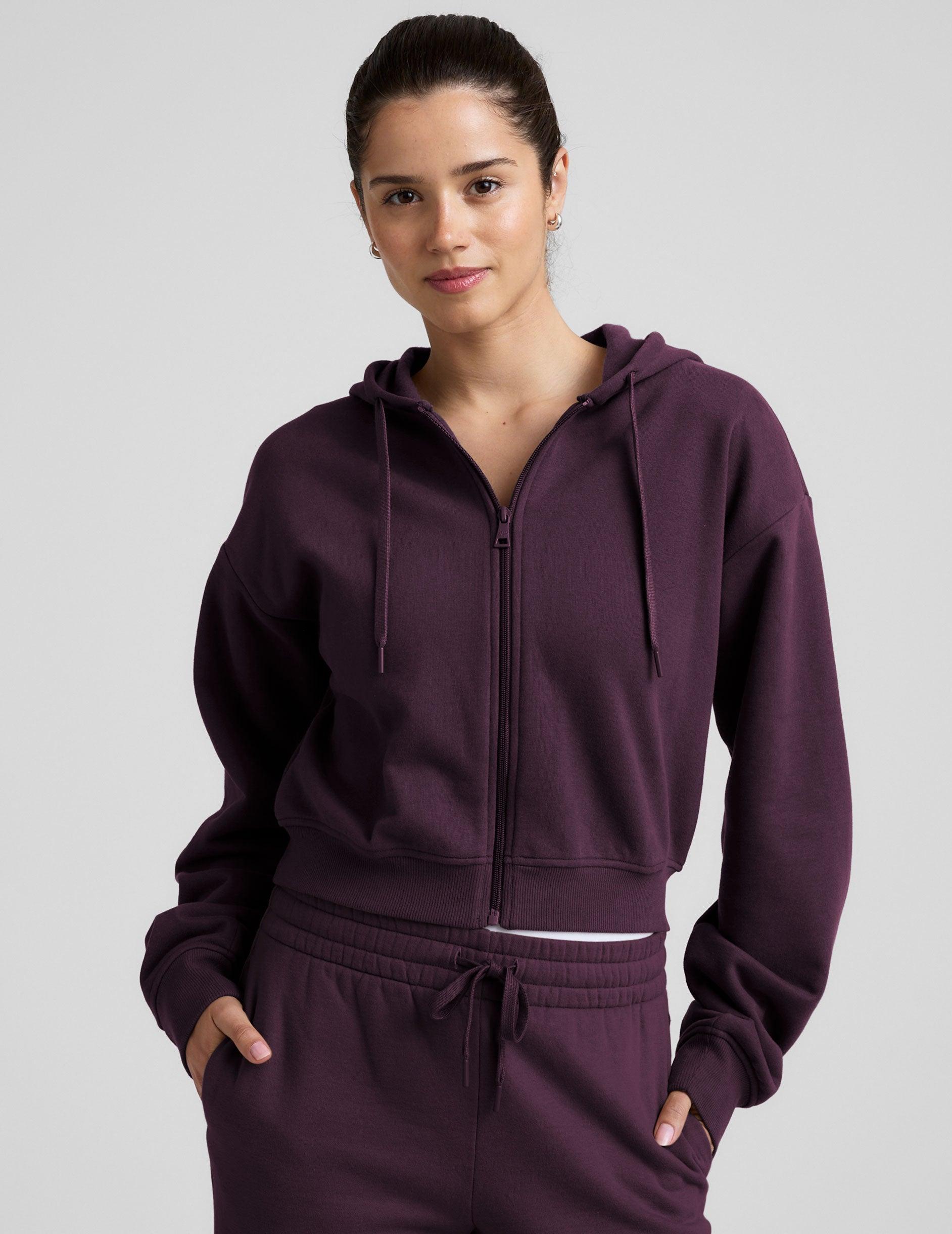 LuxeFleece Zip Up Hoodie Product Image