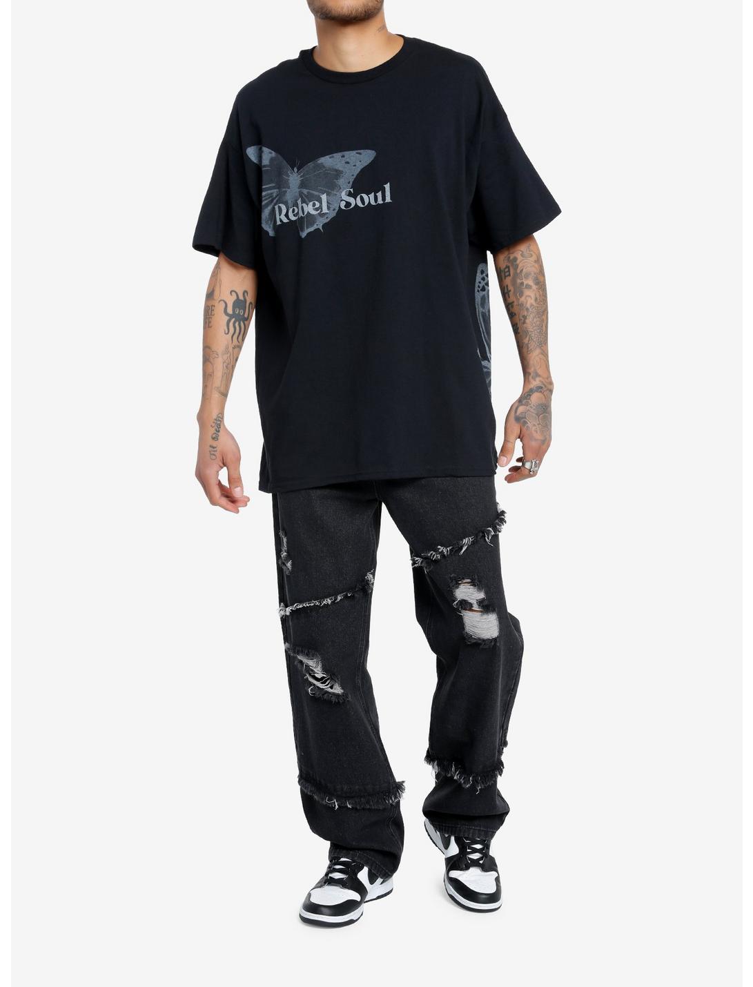 Social Collision® Rebel Soul Oversized T-Shirt Product Image