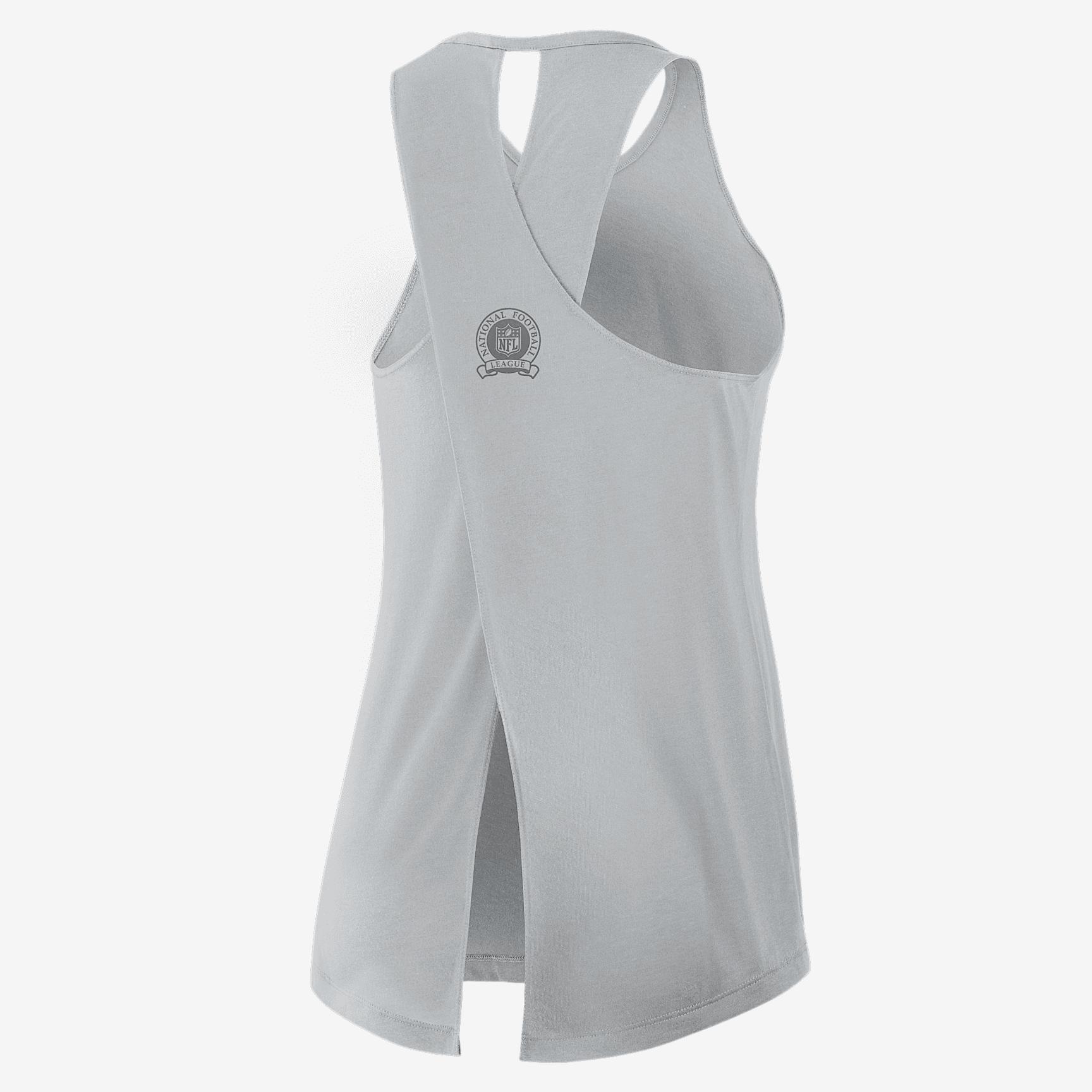 Detroit Lions Established Nike Womens Dri-FIT NFL Tank Top | 01D50AN9J-2JF Product Image