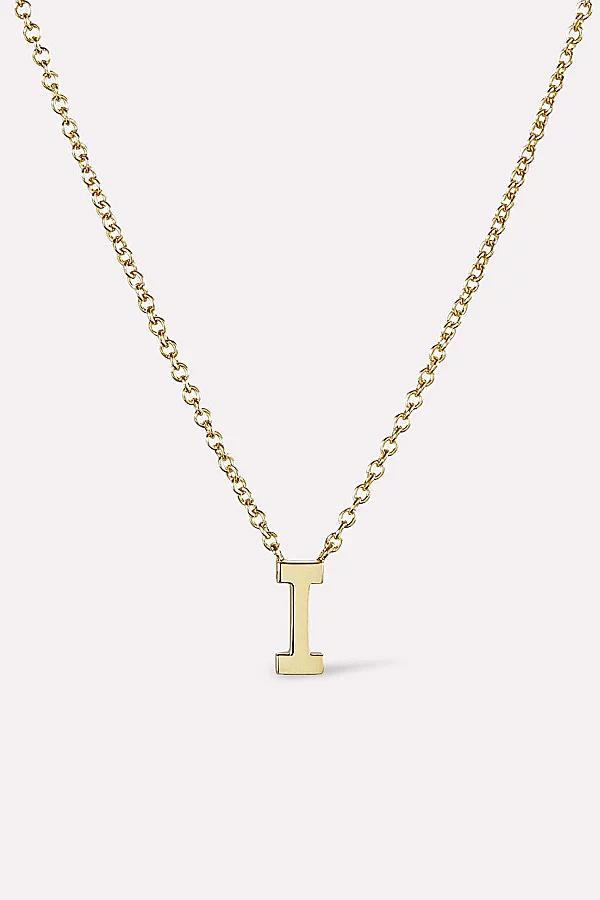 Ana Luisa Gold Letter Initial Necklace, Womens at Urban Outfitters Product Image